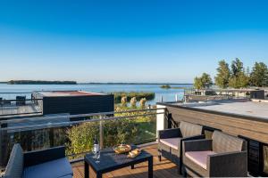 Elite Cube mit Dachterrasse Meerblick und Strand