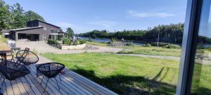 House with lake view