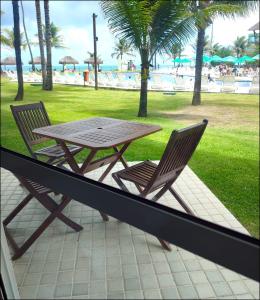 Ancorar Flat térreo beira mar