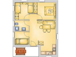 Ferienhaus Nr 17, Typ B, Feriendorf Jägerpark, Bayerischer Wald