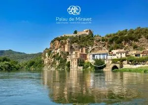 Palacio de Miravet, casa monumento y galería de arte frente al río Ebro - Batea