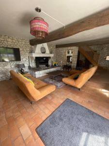 Maisons de vacances Domaine Le Nourrissat : photos des chambres