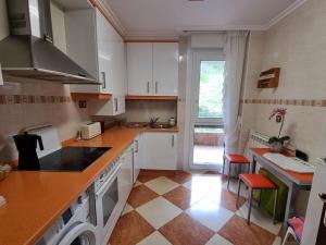 flat right on the beach with a view