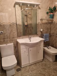 flat right on the beach with a view