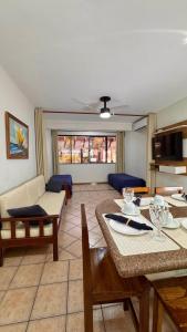 Apartamento familiar térreo cozinha tv smart ar-condicionado wifi em Taperapuan