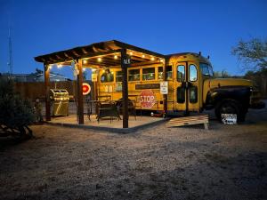 Tumbleweed charm of the Bus Stop Saloon