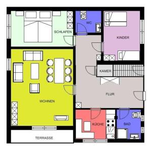 für die große Familie weißes Haus EG