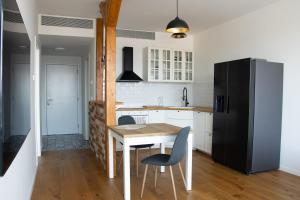 Apartment with sunset view over Bratislava