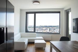 Apartment with sunset view over Bratislava