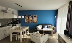 Apartment 26 "Strandgut", Blickrichtung StrandOffenes Meer