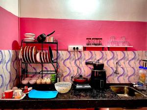 Citi Studio Apt-306-Service Apartment-Sinhgad Road-OTT-Kitchen-Parking