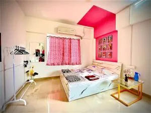 Citi Studio Apt-306-Service Apartment-Sinhgad Road-OTT-Kitchen-Parking - Yerandwane