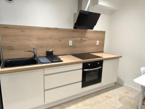 Appartement avec une chambre et tout équipé dans centre ville