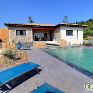 Villas Villa la crozette 4 etoiles, climatisee avec grande piscine : photos des chambres