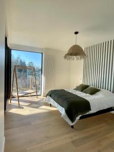 Maisons de vacances La Corniche, Villa d-architecte avec piscine, 2mn mer a Houlgate : photos des chambres