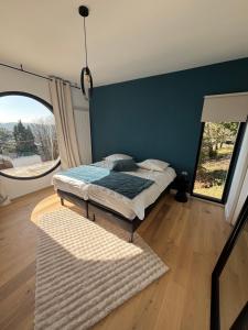 Maisons de vacances La Corniche, Villa d-architecte avec piscine, 2mn mer a Houlgate : photos des chambres