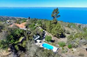 Feriendomizil Finca Tijarafe mit beheiztem, abdeckbarem Pool - El Pinar
