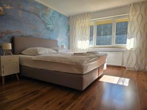 Marburg Apartment feuriger Felix mit Kamin und Garten in ruhiger Waldrandlage