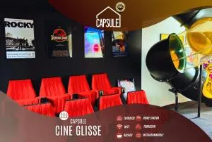 Capsule ciné glisse - cinéma - spa balnéo - garage - Wattrelos
