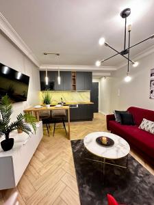 Apartamenty Kielce- APARTAMENT SZMARAGD przy zalew kielecki, faktura, parking, centrum