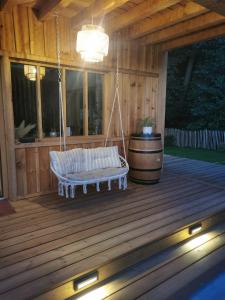 Maisons de vacances Maison bois, entre ville et lac : photos des chambres