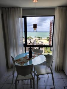 Flat charmoso vista mar