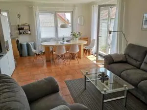 Ferienhaus Lille Strandhus - Schausende