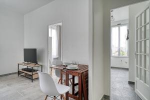 Appartements Appartement fonctionnel & lumineux-Portes de Paris : photos des chambres