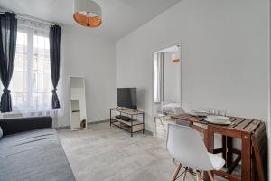 Appartements Appartement fonctionnel & lumineux-Portes de Paris : photos des chambres