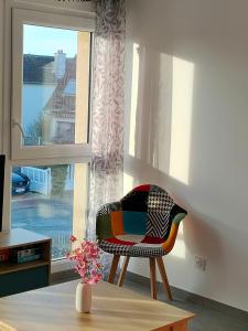 Appartement à 50 m de la mer, idéal famille