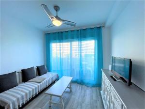 Apartment with beach and garden views