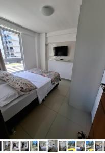 Apt 2 quartos na Beira Mar na praia de Intermares 110