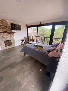 Cabañas lindo amanecer