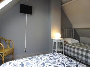 Maisons de vacances Holiday Home in Portbail near Sandy Beach : photos des chambres