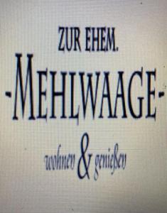 Gästehaus zur ehemaligen Mehlwaage wohnen und genießen