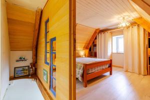 Maisons de vacances Maisonnette dans un ecrin de pierre et de verdure : photos des chambres