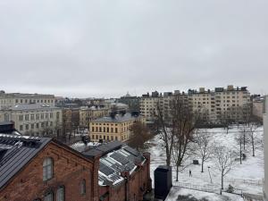 Park view city center studio with sauna