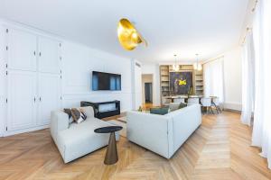 Appartements Luxury Rivoli 4 Bed 3,5 Bath by Hotel de Ville BHV : photos des chambres