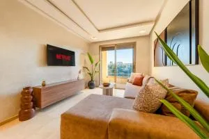 Appartement paisible avec piscine et près du Golf - Chrifia