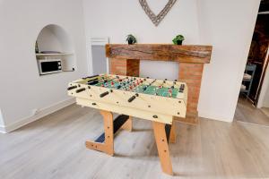 Maisons de vacances Maison moderne, en pierre avec terrasse pour 6 : photos des chambres