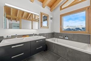 Chalet Ibex, à côté de la piste de Veysonnaz