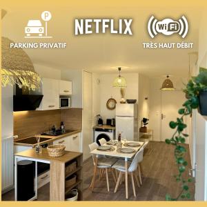 Appartements T2 Cosy proche centre-ville - Balcon - Parking : photos des chambres