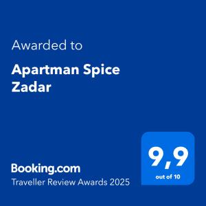 Apartman Spice Zadar