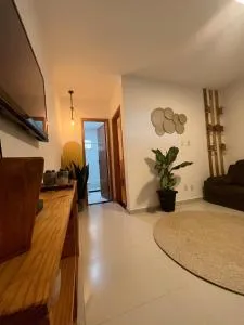 Flat Fazenda · Cantinho da Roça - Rústico C/Ar - Capinha