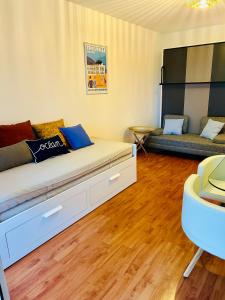 Studio centre Trouville cuisine équipée et baignoire proche Deauville - Brise marine