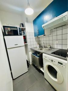 Studio centre Trouville cuisine équipée et baignoire proche Deauville - Brise marine