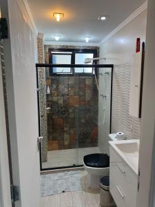 São Vicente pé na areia para 4 pessoas