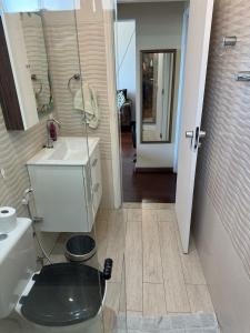 São Vicente pé na areia para 4 pessoas