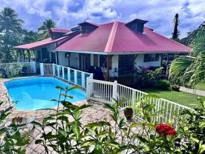 Grande villa avec piscine - Roussel