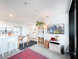 Luxurious Cozy 1-Bed FREE Carpark Gym Pool & Spa